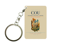 Thumbnail for Columbia Regional Airport (COU) design on beige key chain