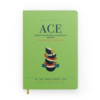 Thumbnail for César Manrique-Lanzarote Airport (ACE) design on light green notebook
