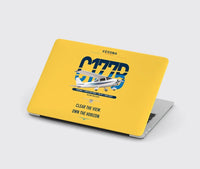 Thumbnail for Cessna 177B Cardinal design on yellow MacBook case