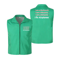 Thumbnail for I Fix Airplanes Vest - view 3
