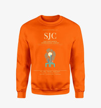Thumbnail for San Jose Mineta International Airport SJC Sweatshirt - Orange