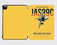 Thumbnail for Saab JAS 39C Gripen design on yellow ipad tablet case