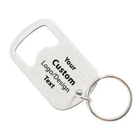Thumbnail for Customisable Personalized Stainless Steel Key Chain - view 3