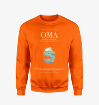 Thumbnail for Omaha Eppley Airfield OMA Sweatshirt - Orange