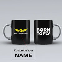 Thumbnail for Customisable Born to Fly Mug - view 3