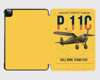 Thumbnail for PZL P.11c design on yellow ipad tablet case