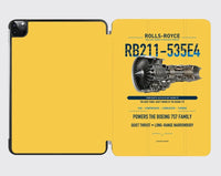 Thumbnail for RB211-535E4 design on yellow ipad tablet case
