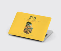 Thumbnail for Federico Fellini International Airport (RMI) design on yellow MacBook case