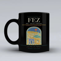 Thumbnail for - Saiss Airport FEZ Mug design on black fes