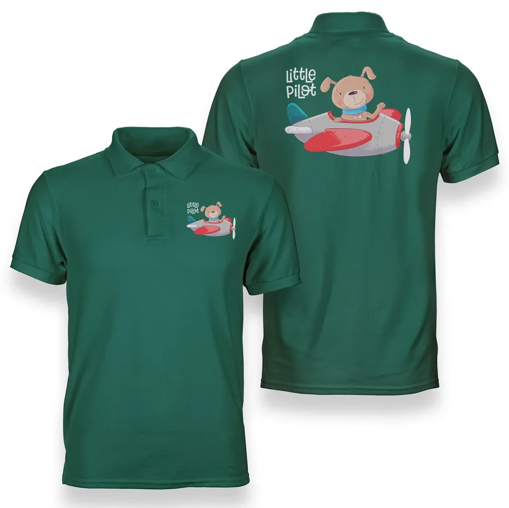 Little Pilot Dreams Take Flight Polo Shirt - view 3