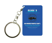 Thumbnail for Flyability Elios 3 Key Chain design on blue key chain