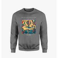 Thumbnail for VINTAGE G4394 - The Balloon Festival Dawn - Designed Sweatshirts design on gray
