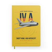 Thumbnail for Dassault Mystère IV A design on yellow notebook