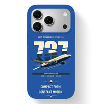 Thumbnail for Boeing 737-700 NG design on blue magsafe iphone case