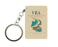 Thumbnail for Juan Gualberto Gómez Airport (VRA) design on beige key chain