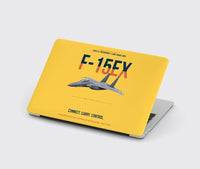 Thumbnail for F-15EX Eagle II Connect Carry Control design on yellow MacBook case