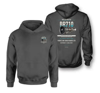 Thumbnail for BR710 design on dark gray hoodie