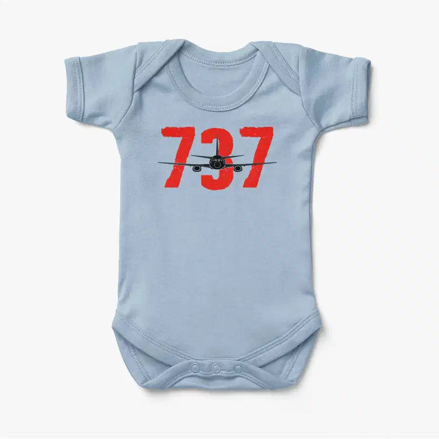 Boeing 737 Baby Bodysuit - view 3