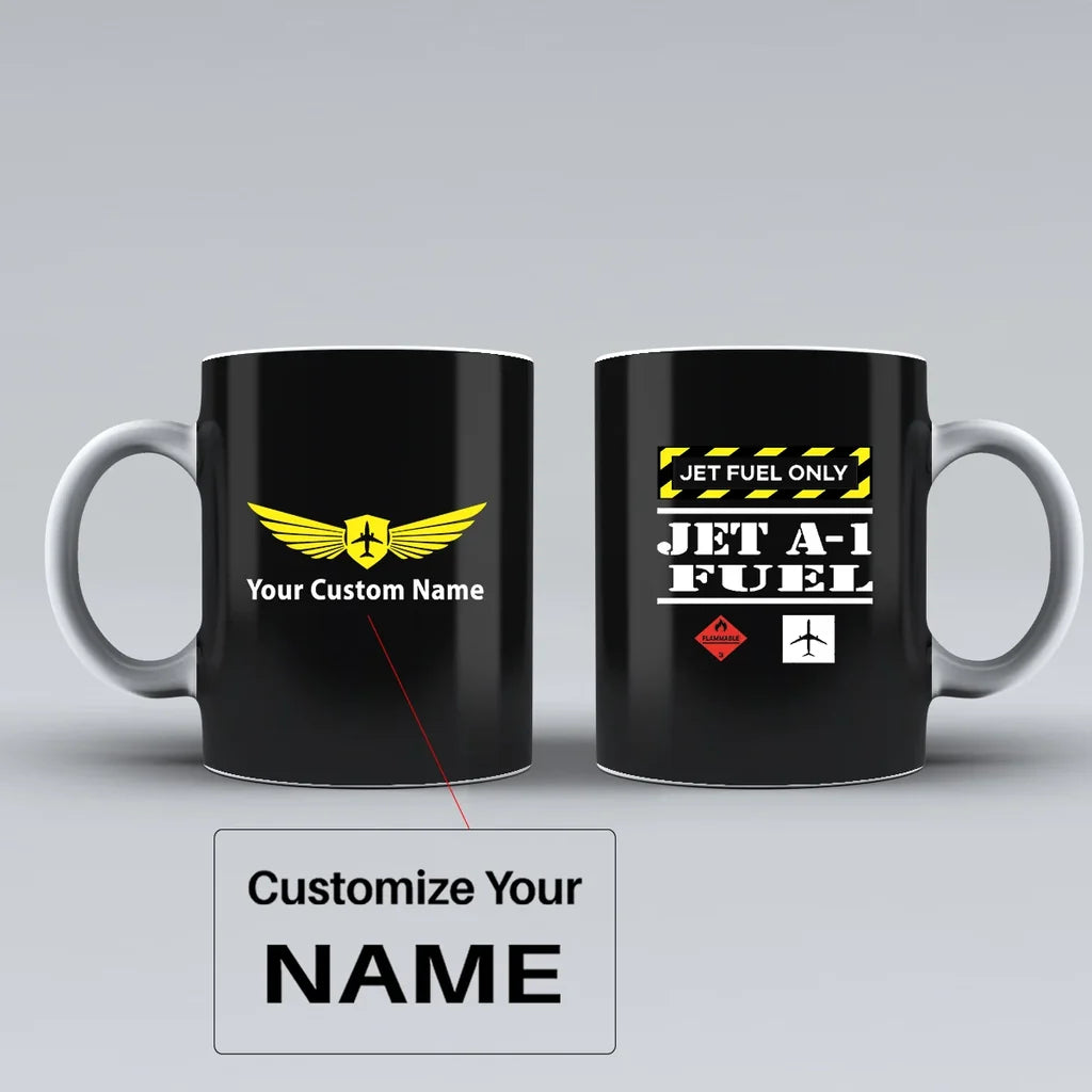 Customisable Jet Fuel Only Mug - view 3