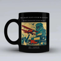Thumbnail for VINTAGE G4451 - The Grain Elevator Waypoint - Ceramic Mug design on black