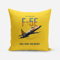 Thumbnail for F-5E Tiger II design on yellow pillow