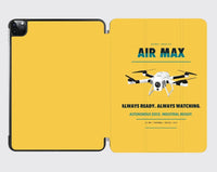Thumbnail for Percepto Air Max design on yellow ipad tablet case
