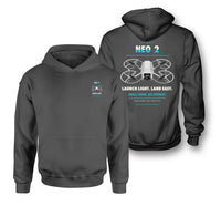 Thumbnail for DJI Neo 2 design on dark gray hoodie