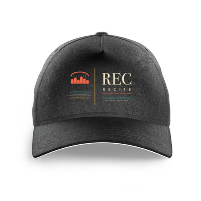 Guararapes-Gilberto Freyre International Airport REC — Recife (REC) design on black printed hat