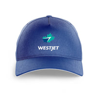 Thumbnail for WestJet Airlines logo printed on blue cap