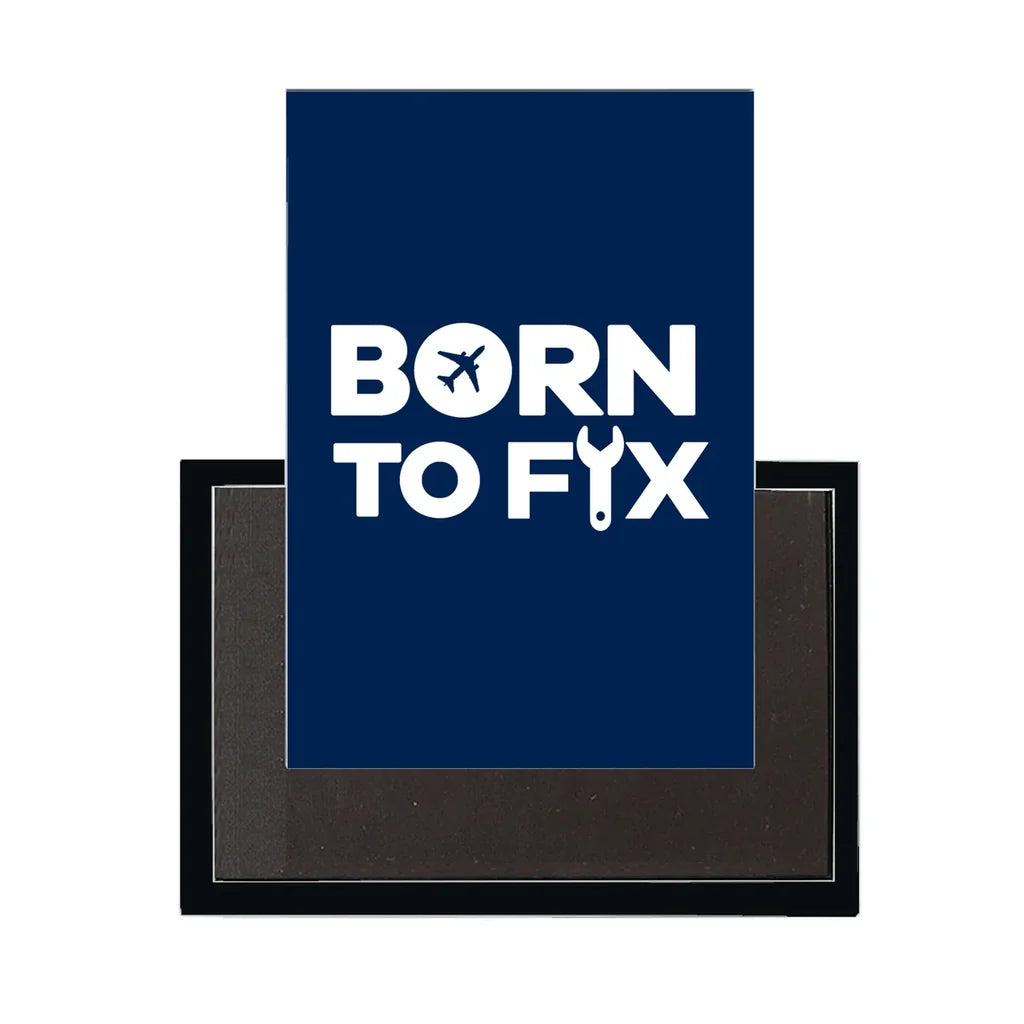 Born To Fix Airplanes Magnet - view 3