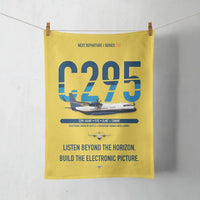 Thumbnail for Airbus C295 SIGINT design on yellow towel