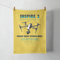 Thumbnail for DJI Inspire 3 design on yellow towel