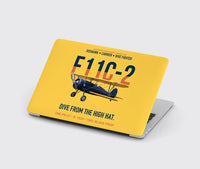 Thumbnail for F11C-2 Goshawk Dive from the High Hat design on yellow MacBook case