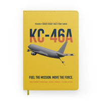 Thumbnail for KC-46A PEGASUS design on yellow notebook