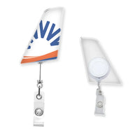 Thumbnail for SunExpress Designed Tail Shape Retractable ID Card Badge - view 3