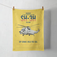 Thumbnail for Sikorsky SH-3H Sea King design on yellow towel