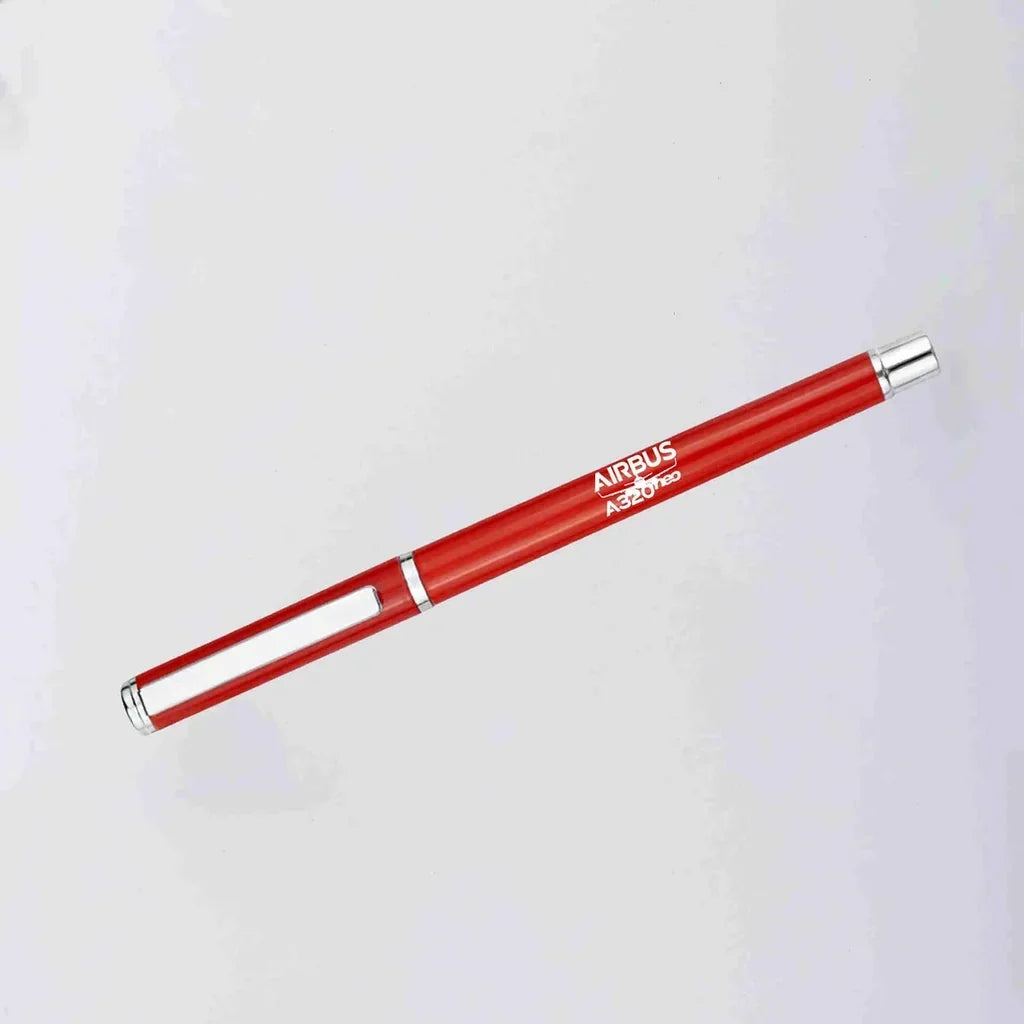 Amazing Airbus A320neo ballpen - red