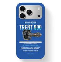Thumbnail for TRENT 800 Case design on blue iphone case