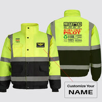 Thumbnail for Airline Pilot Label Winter Jacket - view 3