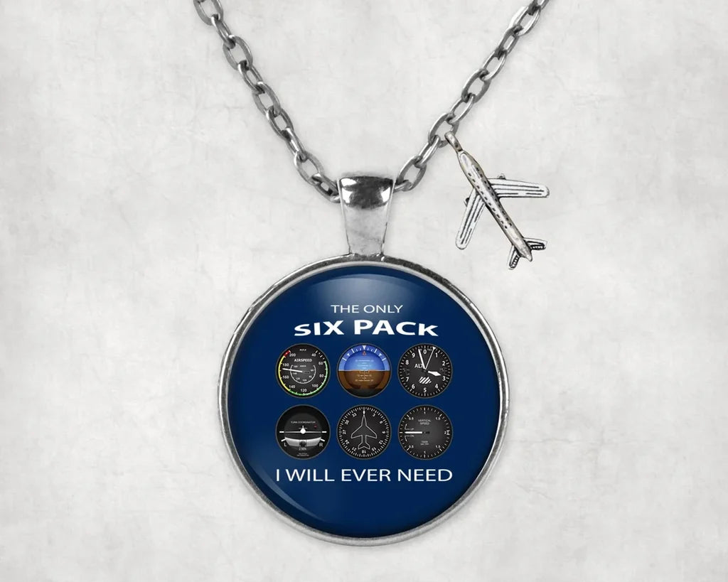 Only Six Pack I Will Necklace - view 3