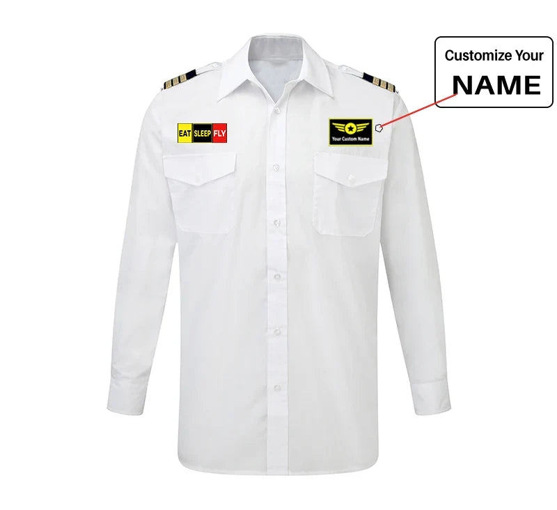 Customisable Eat Sleep Fly Shirt - view 3