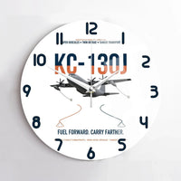 Thumbnail for KC-130J SUPER HERCULES design on white no frame wall clock