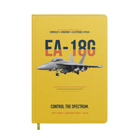 Thumbnail for EA-18G Growler Control The Spectrum design on yellow notebook