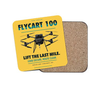 Thumbnail for DJI FlyCart 100 design on yellow 1 piece coaster
