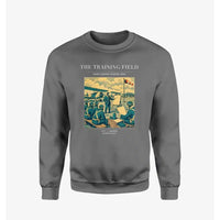 Thumbnail for VINTAGE G4009 - The Training Field - Designed Sweatshirts design on gray