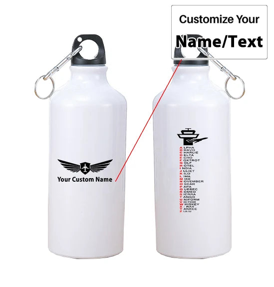 Customisable Aviation Alphabet Thermos - view 3