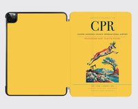 Thumbnail for Casper–Natrona County International Airport (CPR) design on yellow ipad tablet case