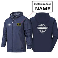 Thumbnail for Born to Fly Rain Jacket - view 3