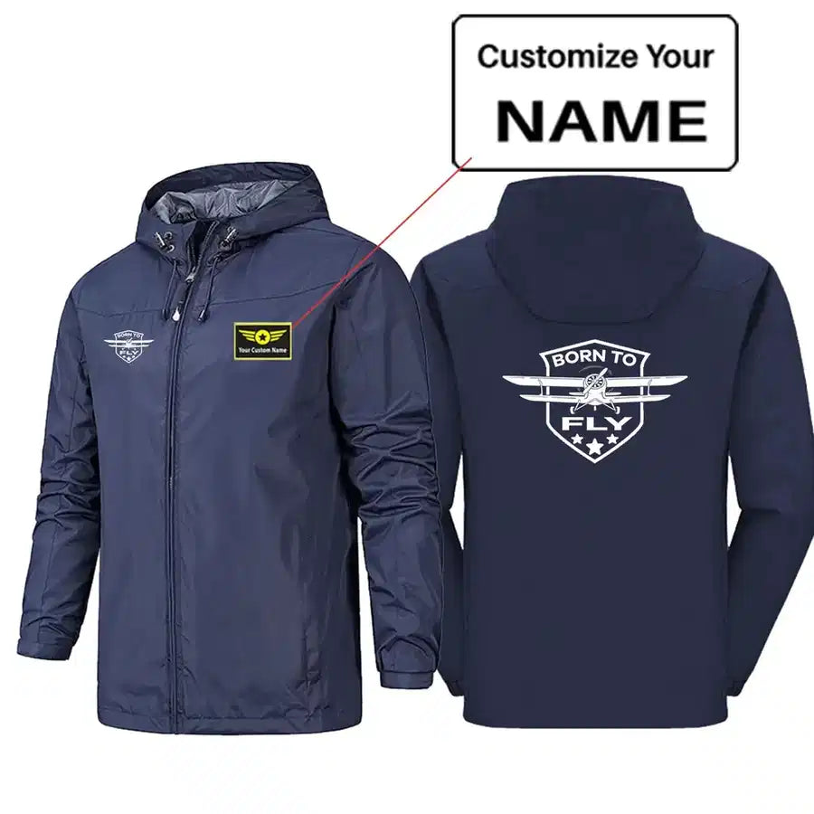 Born to Fly Rain Jacket - view 3