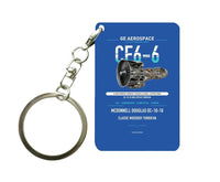 Thumbnail for CF6-6 Key Chain design on blue key chain